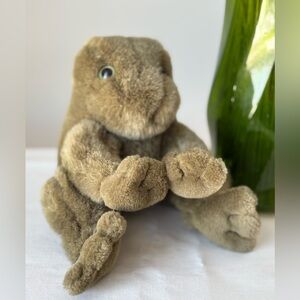 Vintage GUND Frog with Croaking Sound Rattle - No paper tags